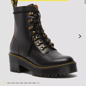 Dr. Martens Leona Women's Black Boots